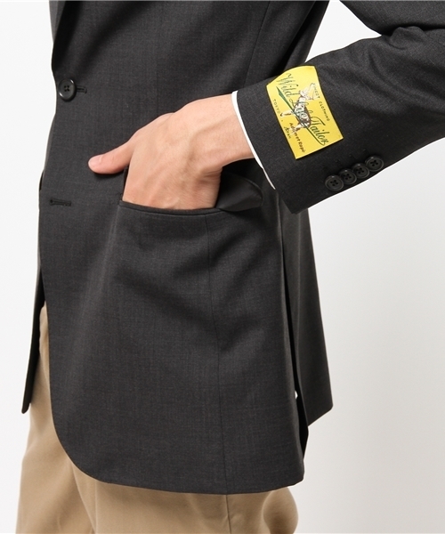ADAM ET ROPE'(アダムエロペ)の「【WILD LIFE TAILOR】トロピカルJK(その他アウター・メンズ・ブラック/スミクロ・MEDIUM/SMALL/LARGE)」の7枚目の写真