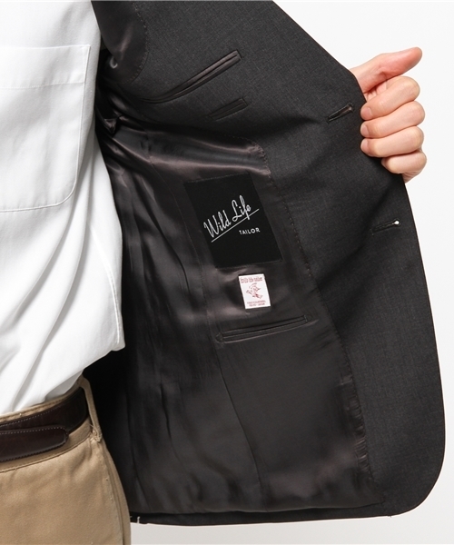 ADAM ET ROPE'(アダムエロペ)の「【WILD LIFE TAILOR】トロピカルJK(その他アウター・メンズ・ブラック/スミクロ・MEDIUM/SMALL/LARGE)」の10枚目の写真