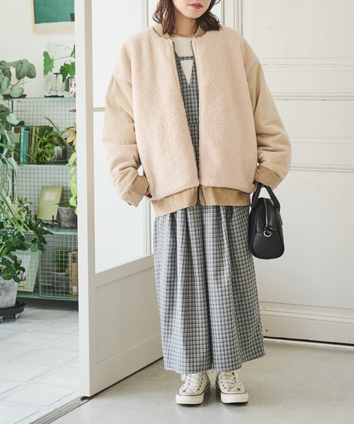 LAGUAGEM ラグアジェム CORDUROY OVER ブルゾン カーキー CORDUROY