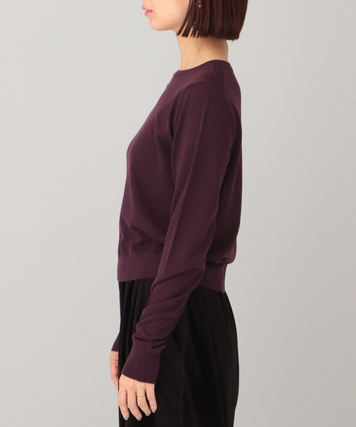 e/rm(イーアールエム)の「【e/rm】MERINO WOOL /プルオーバー(ニット/セーター・レディース・ブラウン/ライトベージュ・FREE)」の14枚目の写真