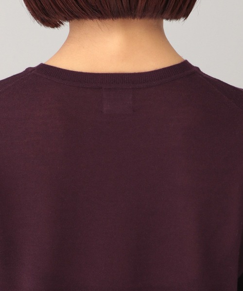 e/rm(イーアールエム)の「【e/rm】MERINO WOOL /プルオーバー(ニット/セーター・レディース・ブラウン/ライトベージュ・FREE)」の19枚目の写真