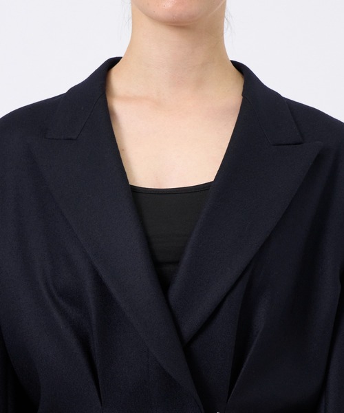 サリバン MELTON TUCKED JACKET JOHN LAWRENCE SULLIVAN - ジョンローレンスサリバン】MELTON FLY