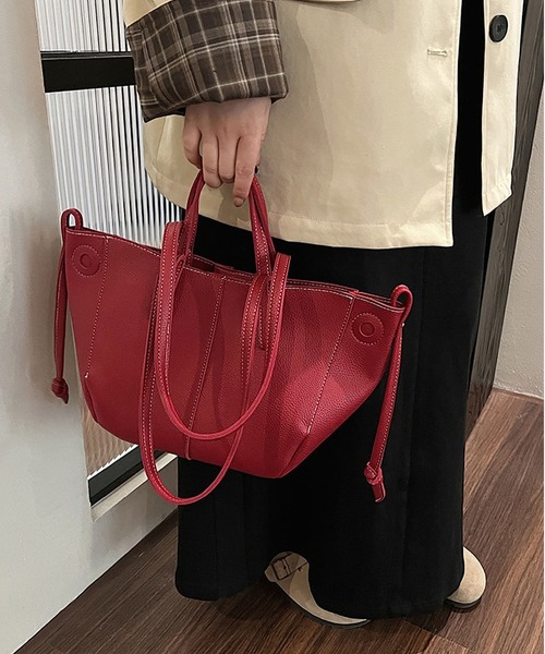 LA VORAGINE(ラ ヴォラジネ)の「2wayショルダーバッグ(ショルダーバッグ・レディース・ブラウン/ベージュ/ブラック/アイボリー/ワイン・FREE)」の16枚目の写真
