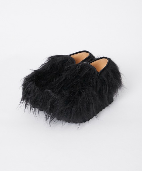 NONTOKYO ファーバッグ　ノントーキョー NON TOKYO ノントーキョー / 3WAY FUR HANDLE BAG / GREEN