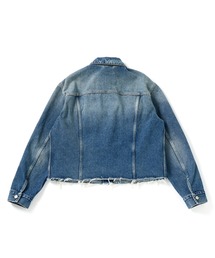 新品未使用 エムエムシックス レイヤードデザイン デニム テーラード ジャケット MM6 Maison Margiela（ｴﾑｴﾑｼｯｸｽ ﾒｿﾞﾝ ﾏﾙｼﾞｪﾗ）の「MM6 MAISON