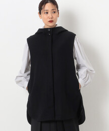 Gabardine K.T | やわらかメルトン フードジレ(ベスト)