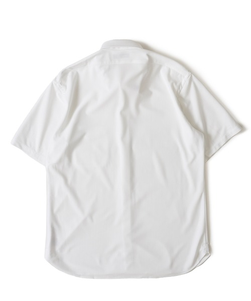 TETE HOMME(テットオム)の「ドライノンアイロンボタンダウンドレスシャツ / 半袖ビジネスシャツ(ビジネスシャツ・メンズ・ブルー/グレー/ホワイト系2/ホワイト系1・X-LARGE/LARGE/MEDIUM/SMALL)」の10枚目の写真