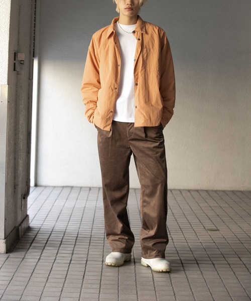 SENSE OF PLACE by URBAN RESEARCH(センスオブプレイスバイアーバンリサーチ)の「パデッドルーズシャツ(シャツ/ブラウス・メンズ・ベージュ/ライトブルー/ブラック/ライトブラウン・MEDIUM/LARGE)」の14枚目の写真