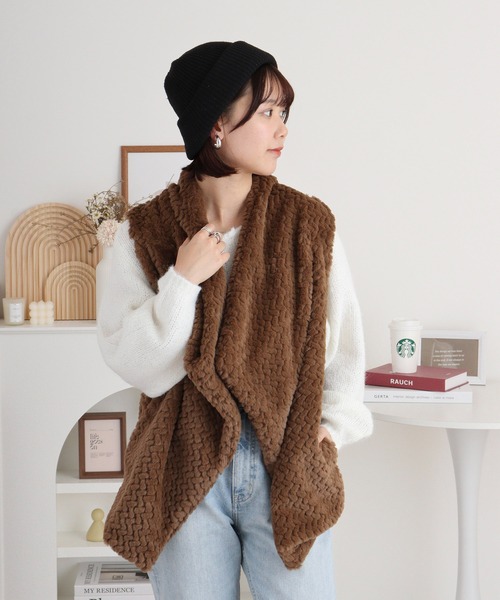 セール】je crois soi ファーベストジレ（ベスト）｜FUNALIVE（ファン