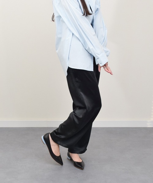 FABIO RUSCONI（ファビオルスコーニ）の「【FABIO RUSCONI】ポインテッドトウカラーヒールパンプス(F51526)（パンプス・レディース・グレー系その他/ブラック系その他2/ブラック系その他・35/36/37/38/39）」の8枚目の写真