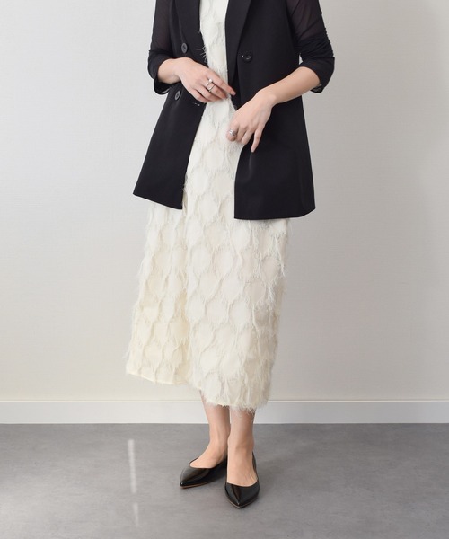 FABIO RUSCONI（ファビオルスコーニ）の「【FABIO RUSCONI】ポインテッドトウカラーヒールパンプス(F51526)（パンプス・レディース・グレー系その他/ブラック系その他2/ブラック系その他・35/36/37/38/39）」の7枚目の写真