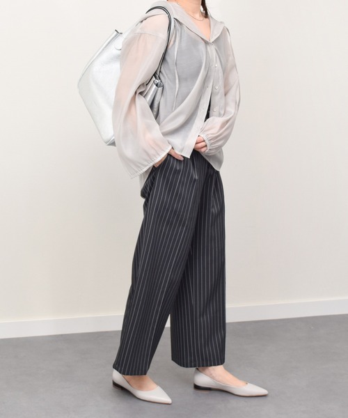 FABIO RUSCONI（ファビオルスコーニ）の「【FABIO RUSCONI】ポインテッドトウカラーヒールパンプス(F51526)（パンプス・レディース・グレー系その他/ブラック系その他2/ブラック系その他・35/36/37/38/39）」の9枚目の写真