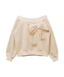 2WAY RIBBON SWEAT/2WAYリボンスウェット
