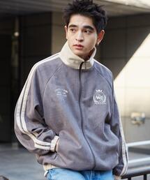 WEGO | WEGO/【25年春夏新作】フェイクスウェードライントラックジャケット(ジャージ)