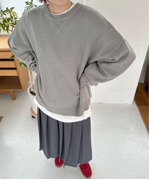 PILIT | スウェットライクルーズニット(ニット/セーター)
