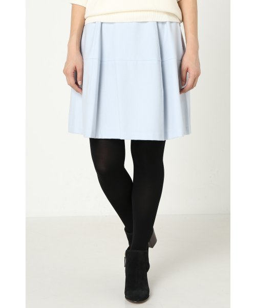 SLOBE IENA(スローブイエナ)の「ハイカウントフラノキリカエスカート◆(スカート・レディース・スカイブルー/キャメル・38/36/40)」の2枚目の写真