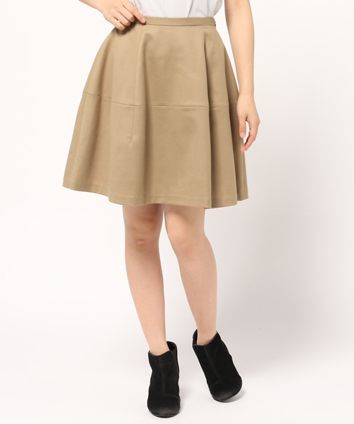 SLOBE IENA(スローブイエナ)の「ハイカウントフラノキリカエスカート◆(スカート・レディース・スカイブルー/キャメル・38/36/40)」の15枚目の写真