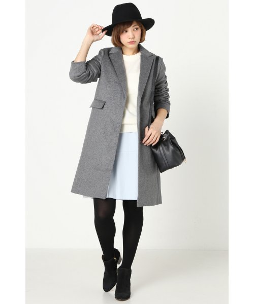 SLOBE IENA(スローブイエナ)の「ハイカウントフラノキリカエスカート◆(スカート・レディース・スカイブルー/キャメル・38/36/40)」の8枚目の写真