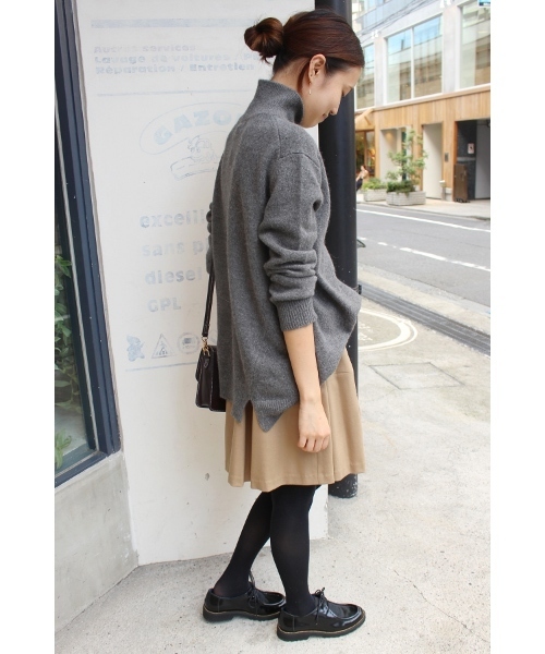 SLOBE IENA(スローブイエナ)の「ハイカウントフラノキリカエスカート◆(スカート・レディース・スカイブルー/キャメル・38/36/40)」の18枚目の写真