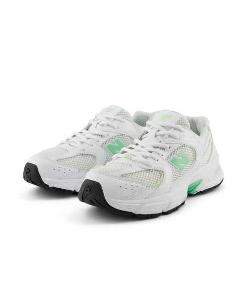 NEW BALANCE(ニューバランス)の「530(スニーカー・キッズ・ホワイト×グリーン/ホワイト×イエロー・25.0cm/24.5cm/24.0cm/23.5cm/23.0cm/22.5cm/22.0cm)」の3枚目の写真