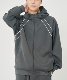 エステル パイピング使いトラックジャケットパーカー(M1)