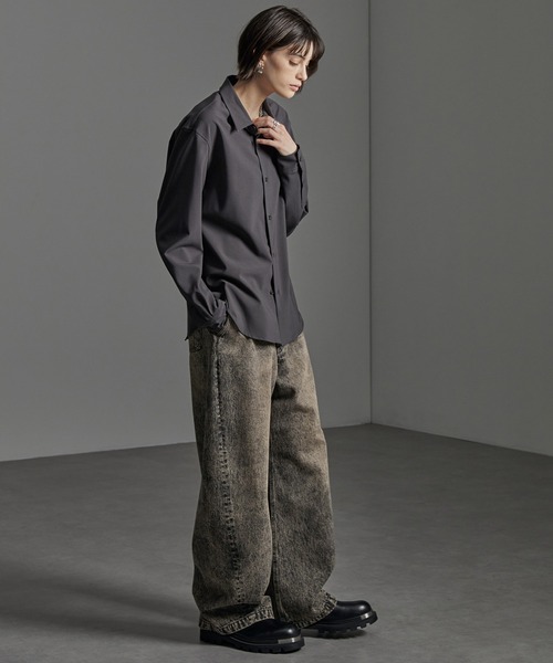 セール】【CIYOT-シヨウト-】ヴィンテージ加工カーブワイド