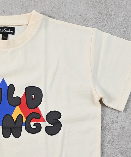 WILD THINGS（ワイルドシングス）の「【WILD THINGS】別注プリントTee（Tシャツ/カットソー・キッズ・ラベンダー/ブラック/キナリ・140/130/120/110/100/90/150）」の16枚目の写真