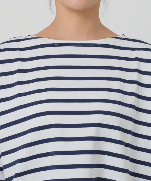 La TOTALITE(ラトータリテ)の「【LE MINOR/ルミノア】PETIT COPAIN(Tシャツ/カットソー・レディース・ピンク/グリーン/ダークブルー/ネイビー・FREE)」の16枚目の写真