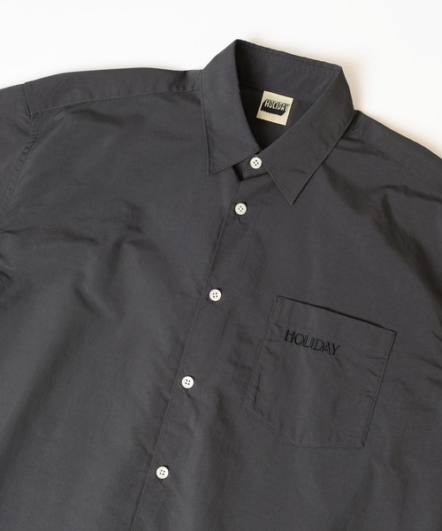 SUPPLEX NYLON BIG SHIRT サプレックスナイロンビッグシャツ