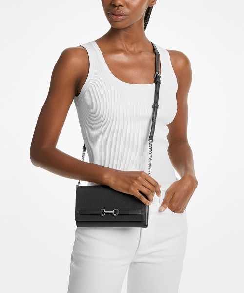 MICHAEL KORS（マイケルコース）の「CARSON ぺブル レザー 