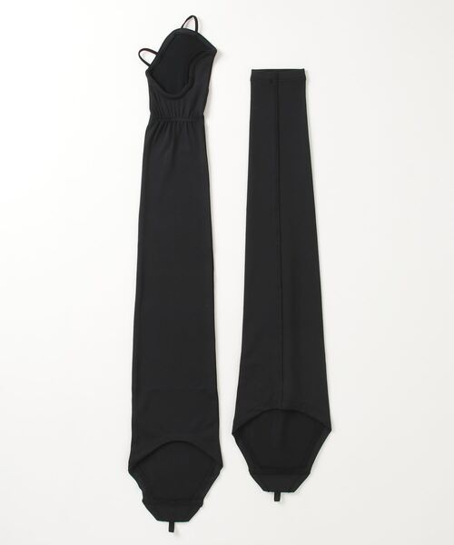 MUNSINGWEAR（マンシングウェア）の「『サンスクリーン NIR』ストラップ付きUVアームカバー（アームカバー・レディース・ブラック/ホワイト・F）」の9枚目の写真