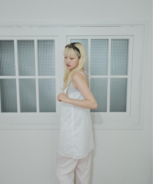 l*i様 Smyeon レース付きキャミワンピース セール】Lace cami onepiece/レース付きキャミワン ピース