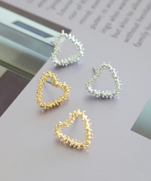 トゲトゲハートピアス[tiny tiny(ティニーティニー)]