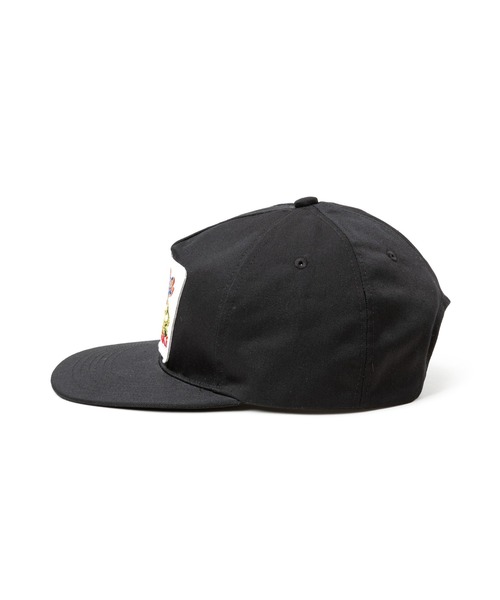 CALEE(キャリー)の「SNAKE LOGO WAPPEN CAP(キャップ・メンズ・ブラック×ブラック/ブラック×ホワイト・FREE)」の3枚目の写真