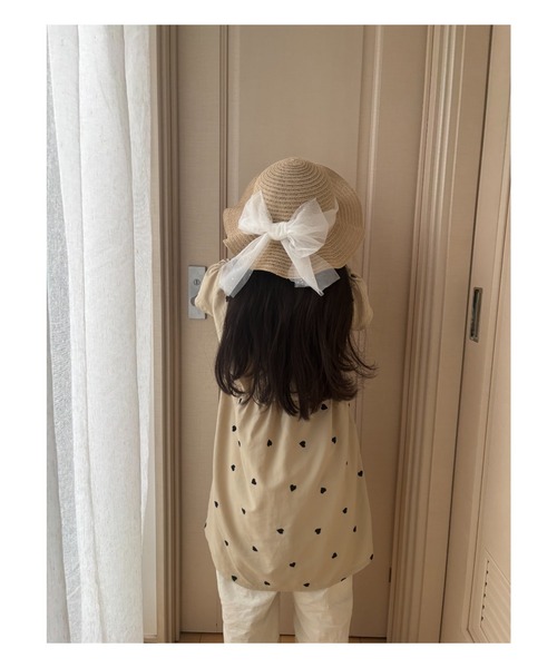 新品ミサハラダ　チュールリボンハット 新品ミサハラダ チュールリボンハット 2024 Spring & Summer