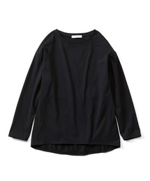 IEDIT 大人にふさわしい日本製 ていねいに仕立てたクワトロセブン(TM)コクーンカットソー
