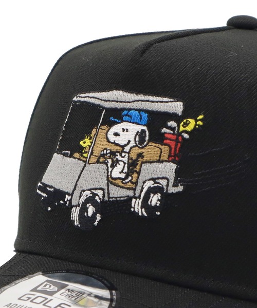 ニューエラゴルフ 9FORTYA-FRAME ピーナッツスヌーピーコラボ