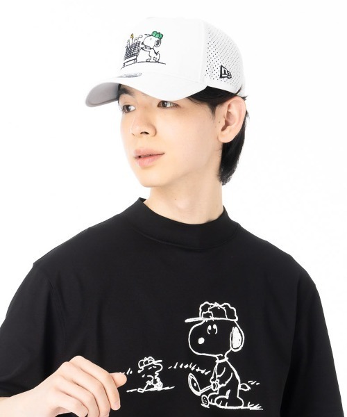 ニューエラゴルフ 9FORTYA-FRAME ピーナッツスヌーピーコラボ