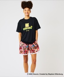 SPALDING（スポルディング）の「【SPALDING/スポルディング】Tシャツ スポンジ・ボブ ロゴ/スポンジボブコラボ吸水速乾UVカット半袖Tシャツ（Tシャツ/カットソー）」