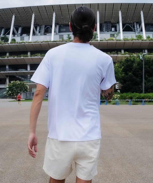 SPALDING(スポルディング)の「【SPALDING/スポルディング】Tシャツ スポンジ・ボブ ロゴ/スポンジボブコラボ吸水速乾UVカット半袖Tシャツ(Tシャツ/カットソー・メンズ・ホワイト/ブラック・MEDIUM/LARGE/X-LARGE)」の10枚目の写真