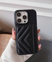 F&D : ハートチャーム付きiPhoneケース&ストラップ/ iPhone14