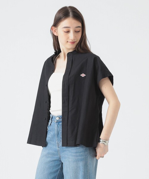 ダントン　スリーブレスシャツ　38 楽天市場】DANTON(ダントン) ラウンドカラー 半袖プルオーバー