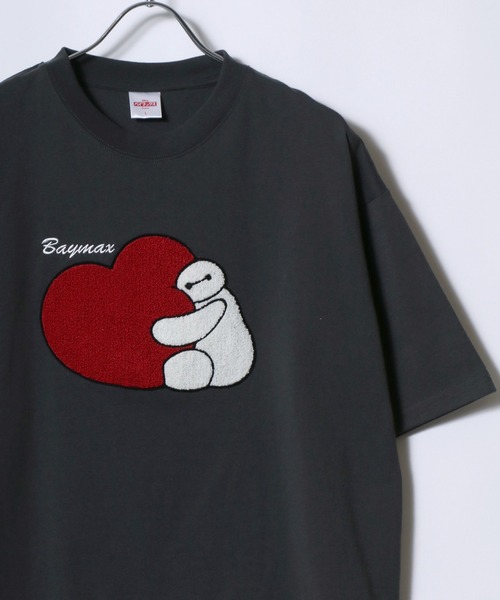 Disney（ディズニー）の「Disney/ディズニー ミッキーマウス/ベイマックス/トイ・ストーリー/ズートピア キャラクター サガラ刺繍 オーバーサイズ 半袖Tシャツ レディース メンズ（Tシャツ/カットソー・レディース・スミクロ/ホワイト/ブラック/ホワイト系その他5/ホワイト系その他6/ブラック系その他5/ブラック系その他4/ブラック系その他6/ネイビー/オレンジ系その他/ブラック系その他/ブラック系その他3/ホワイト系その他4/ホワイト系その他2/ブラック系その他2/グレイッシュベージュ/サックスブルー/ホワイト系その他3/ホワイト系その他/オートミール・M/L/LL）」の11枚目の写真