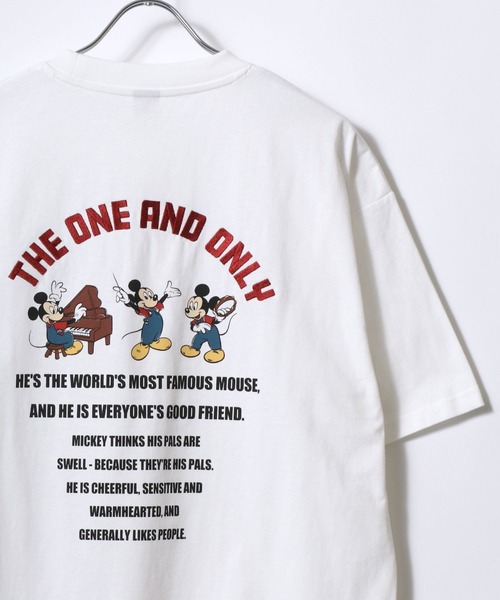 Disney（ディズニー）の「Disney/ディズニー ミッキーマウス/ベイマックス/トイ・ストーリー/ズートピア キャラクター サガラ刺繍 オーバーサイズ 半袖Tシャツ レディース メンズ（Tシャツ/カットソー・レディース・スミクロ/ホワイト/ブラック/ホワイト系その他5/ホワイト系その他6/ブラック系その他5/ブラック系その他4/ブラック系その他6/ネイビー/オレンジ系その他/ブラック系その他/ブラック系その他3/ホワイト系その他4/ホワイト系その他2/ブラック系その他2/グレイッシュベージュ/サックスブルー/ホワイト系その他3/ホワイト系その他/オートミール・M/L/LL）」の5枚目の写真