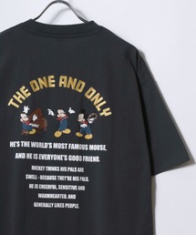 ディズニー ズートピア ベイマックス オーバーサイズ Tシャツ 黒 Disney tシャツ 2025SS Disney/ディズニー ミッキーマウス/ベイ