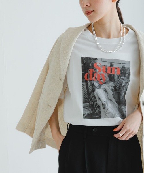 URBAN RESEARCH（アーバンリサーチ）の「フォトプリントTシャツ（Tシャツ/カットソー・レディース・その他2/その他1/その他3・FREE）」の2枚目の写真