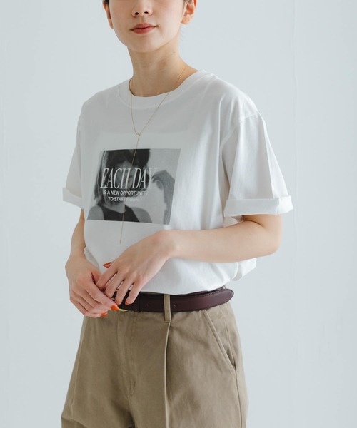 りんご 6/25treasure アサヒ フォトTシャツ BEAUTY&YOUTH UNITED ARROWS｜<6(ROKU)>LIFE PICTURE COLLECTION