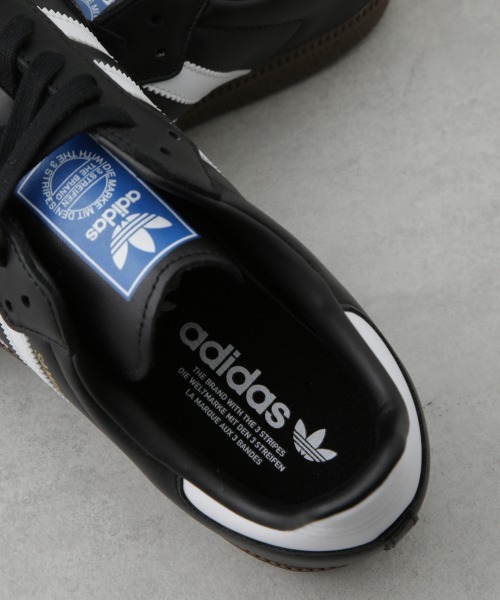adidas(アディダス)の「adidas/SAMBA OG(スニーカー・メンズ・ブラック・26/27/28)」の3枚目の写真