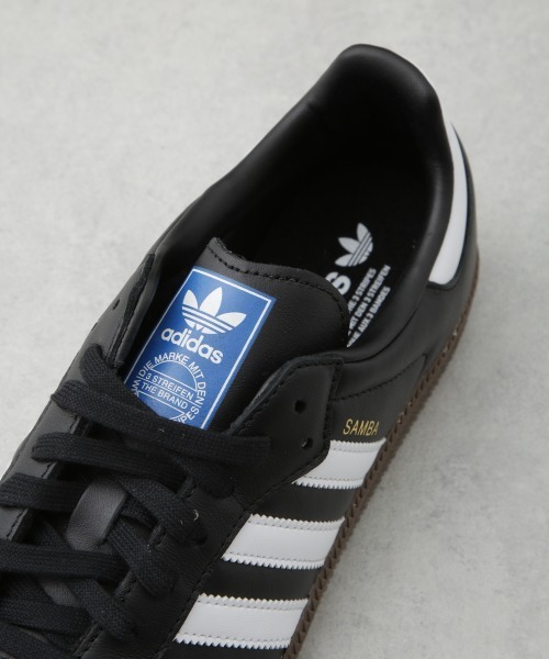 adidas(アディダス)の「adidas/SAMBA OG(スニーカー・メンズ・ブラック・26/27/28)」の4枚目の写真