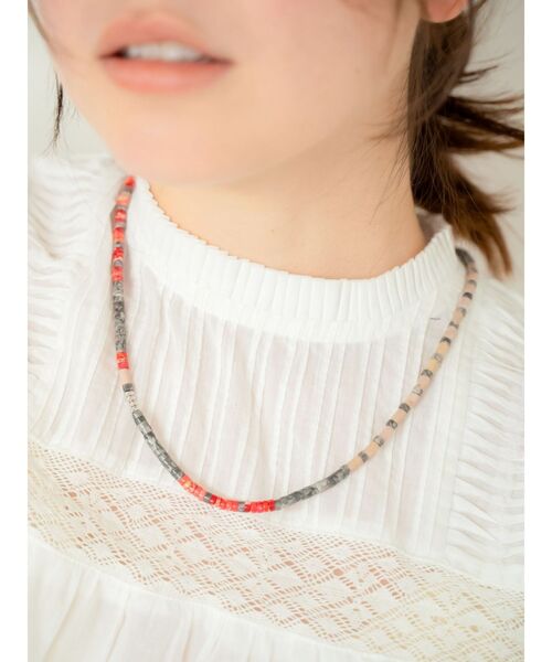 Ungrid（アングリッド）の「カラービーズネックレス（ネックレス・レディース・レッド/ターコイズブルー・FREE）」の11枚目の写真